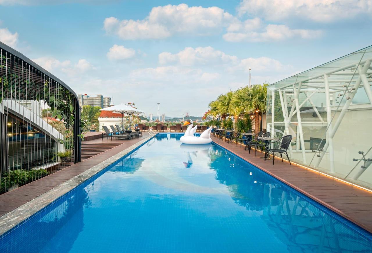 Hotel Grand Fleuve Boutique Hạ Long Exterior foto
